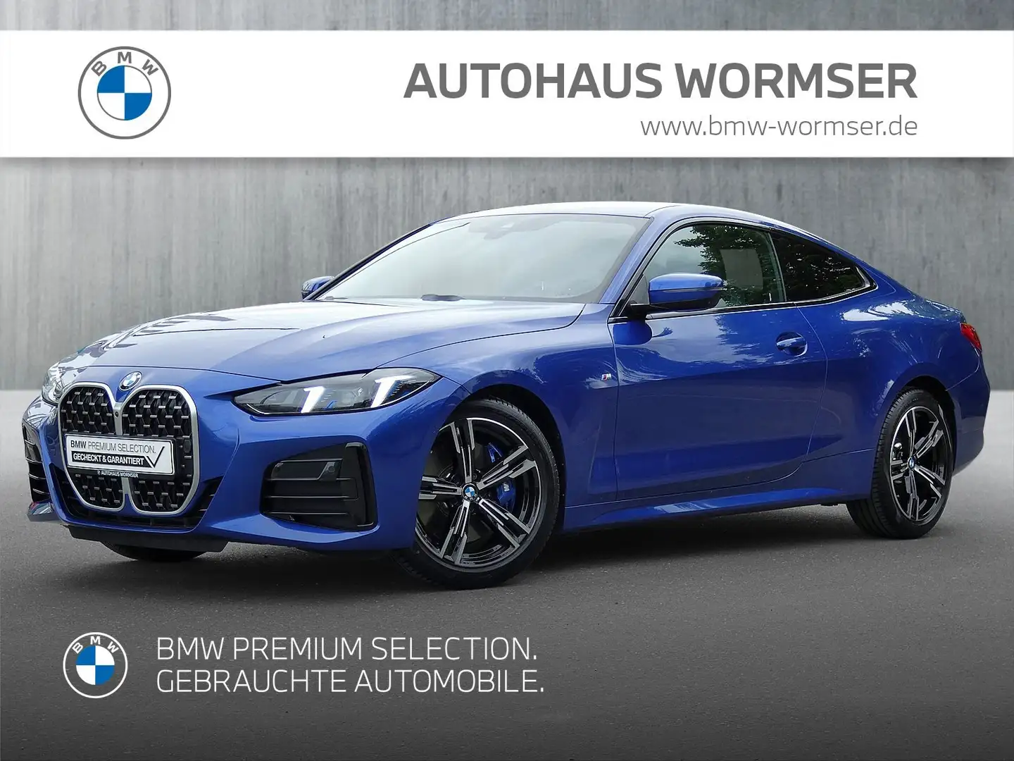 BMW 430 i xDrive Coupé M Sportpaket HK HiFi DAB LED Azul - 1