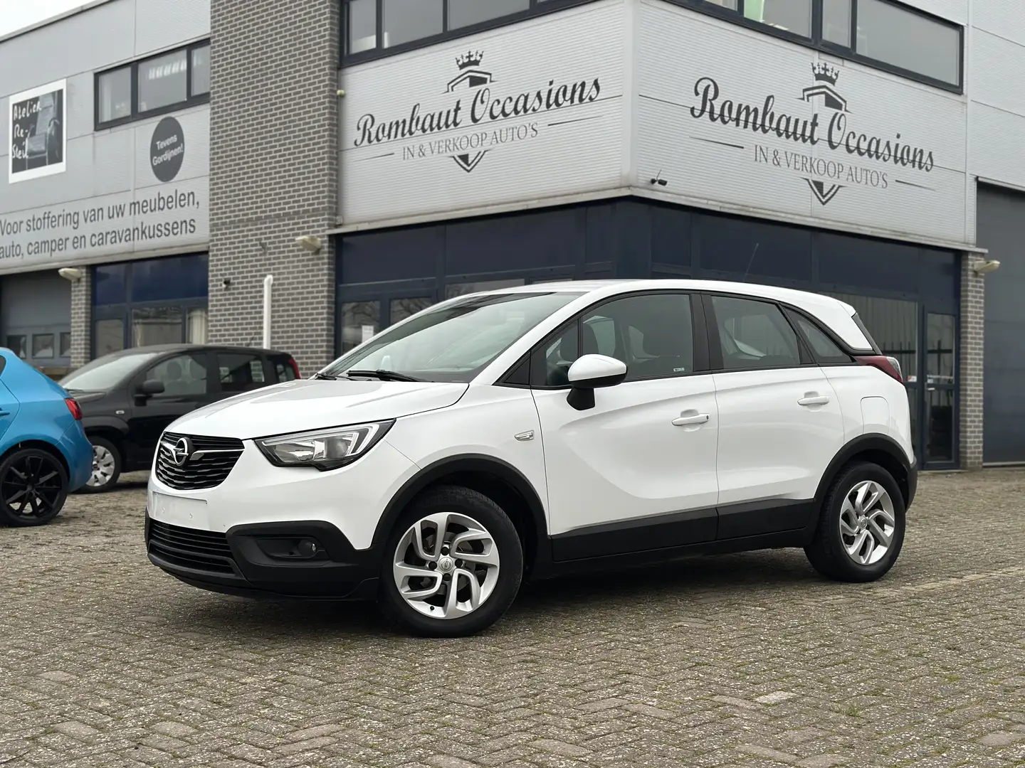 Opel Crossland X 1.2 benzine / Bj 2017 / 61 DKM / NAVI / AIRCO / Blanco - 1