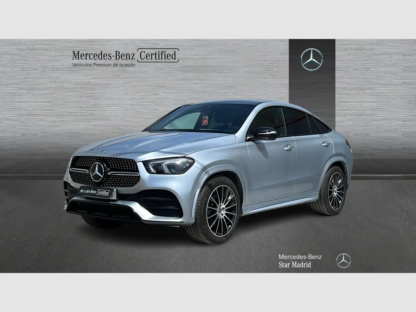 Mercedes-Benz GLE 300 Coupé d 4MATIC Plateado - 1