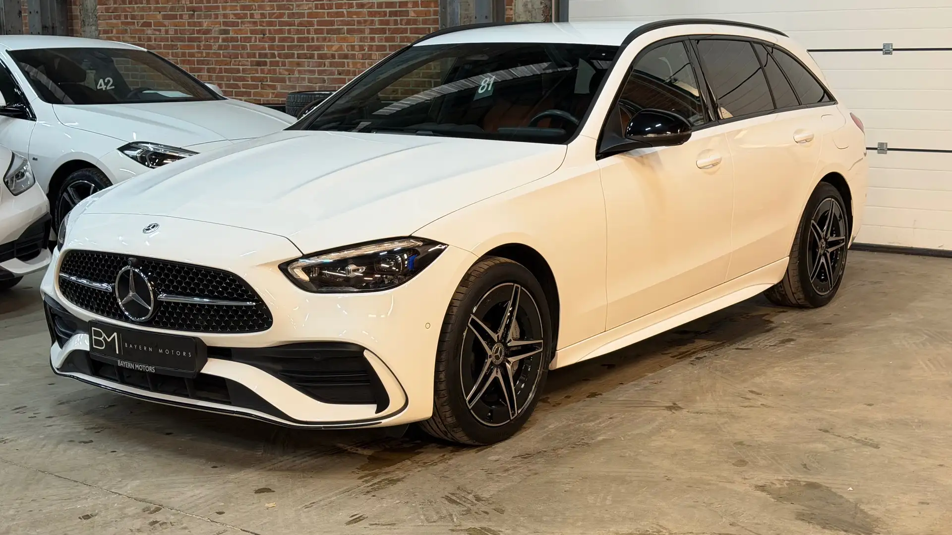 Mercedes-Benz C 300 e T 9G-TRONIC AMG Line Plug in Hybride Benzine Blanc - 1