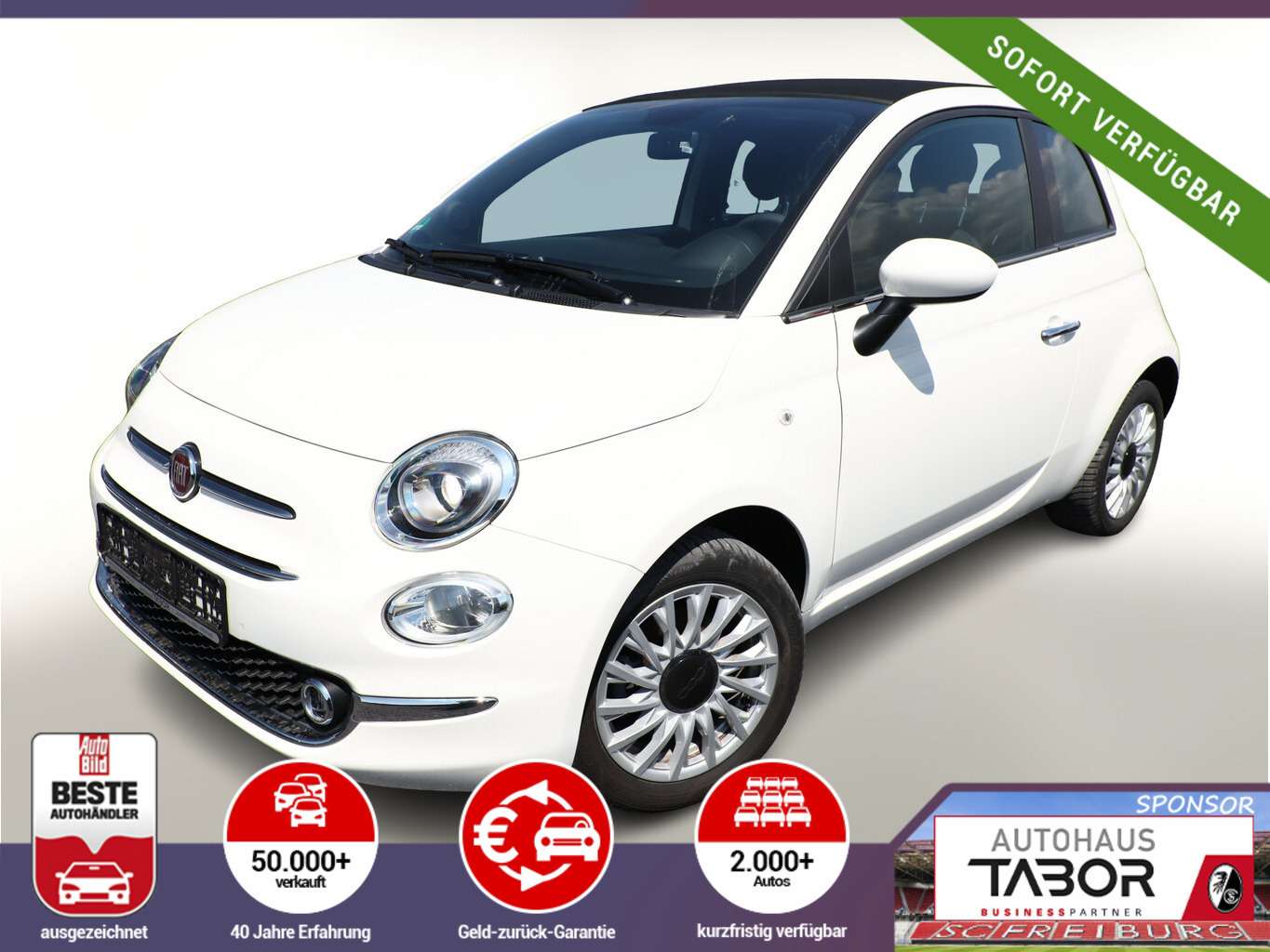 Second hand Fiat 500c 1.0