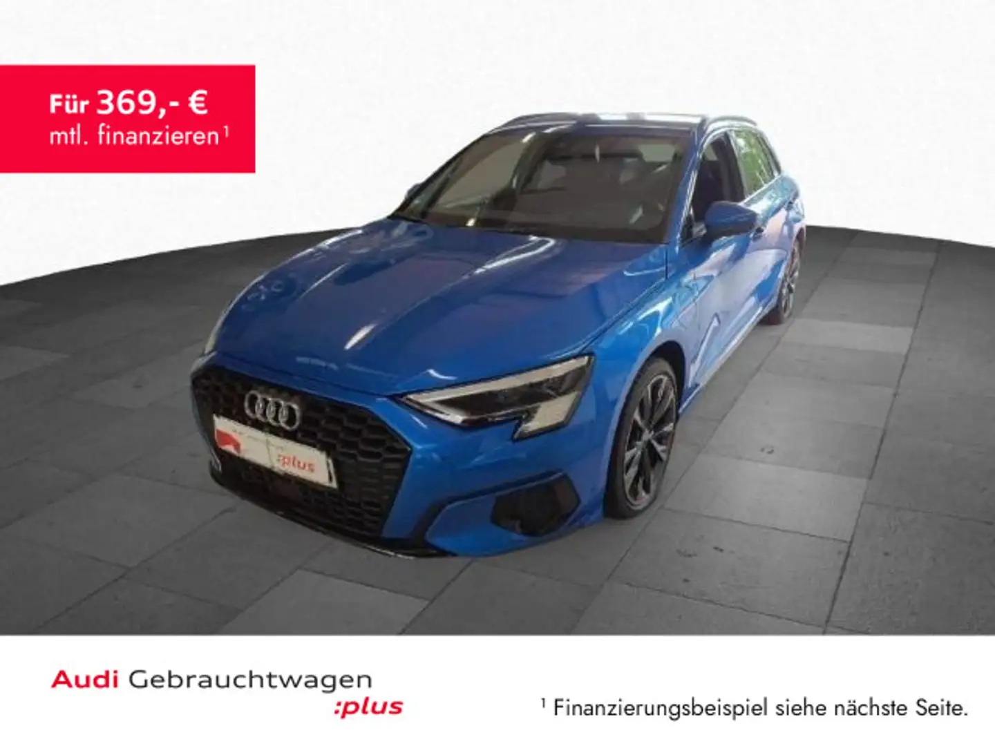 Audi A3 A3 SB 40 TFSI e Matrix B&O HuD Navi Kamera Blau - 1
