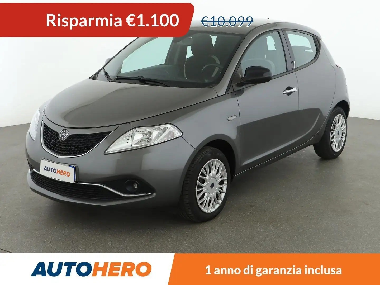 Lancia Ypsilon 1.2 Gold 69 CV Gris - 1
