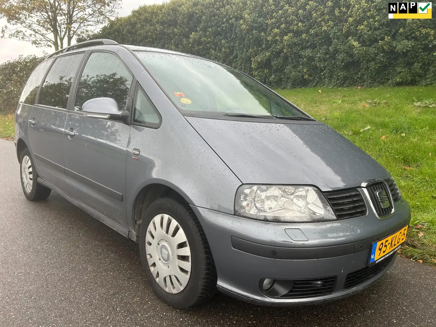 SEAT Alhambra 2.0 TDI Ecomotive 7 persoons - Koppeling hoog Grijs - 1