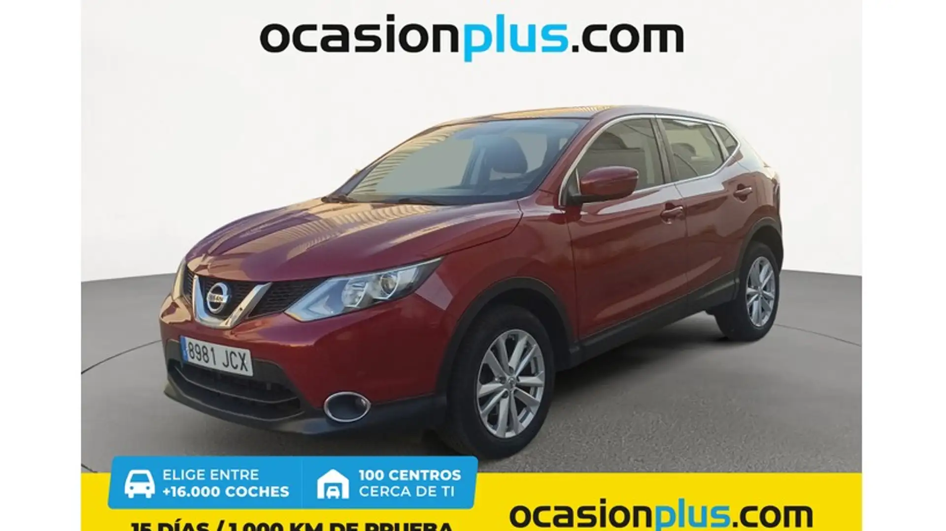 Nissan Qashqai 1.5dCi Acenta 4x2 Rojo - 1