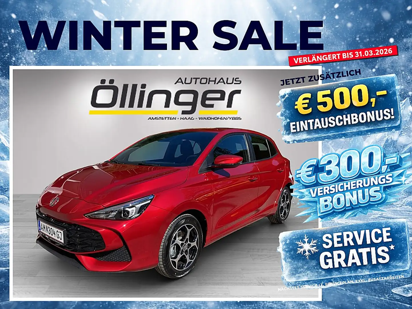 MG MG3 Benzin Comfort Rot - 1