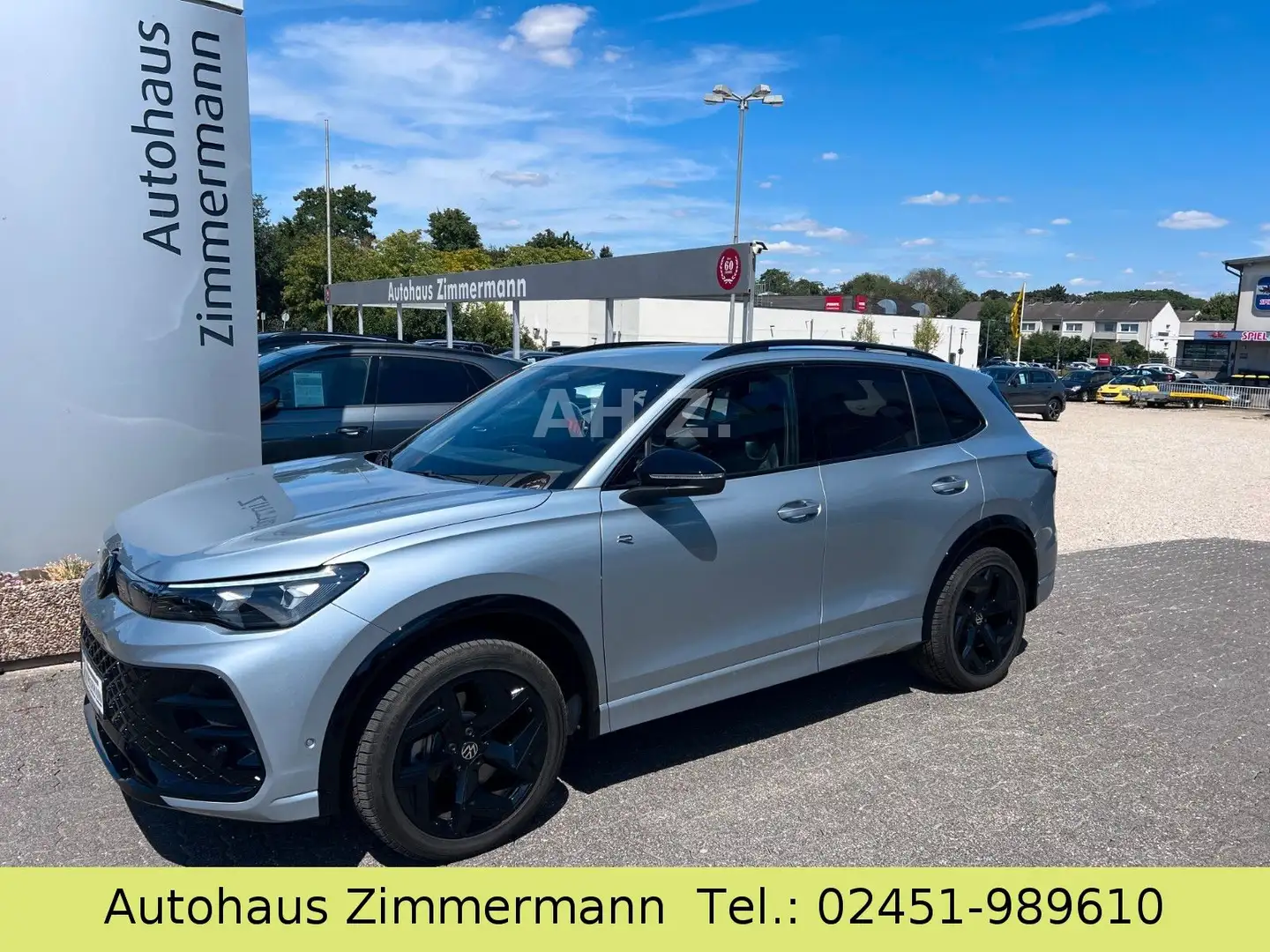 Volkswagen Tiguan 2,0 TDI R-Line BlackStyle*MATRIX*19"*IQ-D Argent - 1
