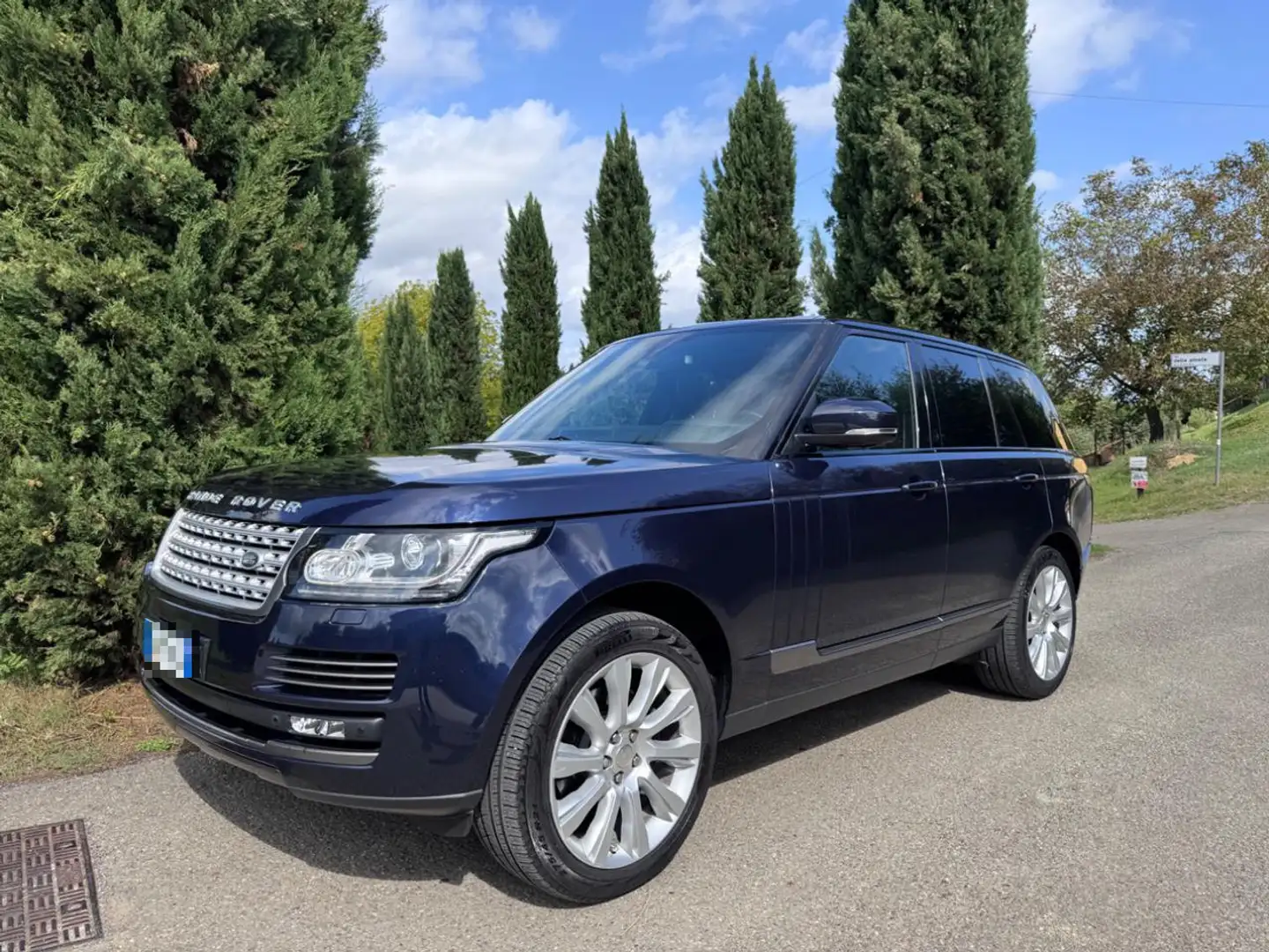 Land Rover Range Rover 3.0 TDV6 TETTO PANORAMA+TV+FULL Bleu - 1