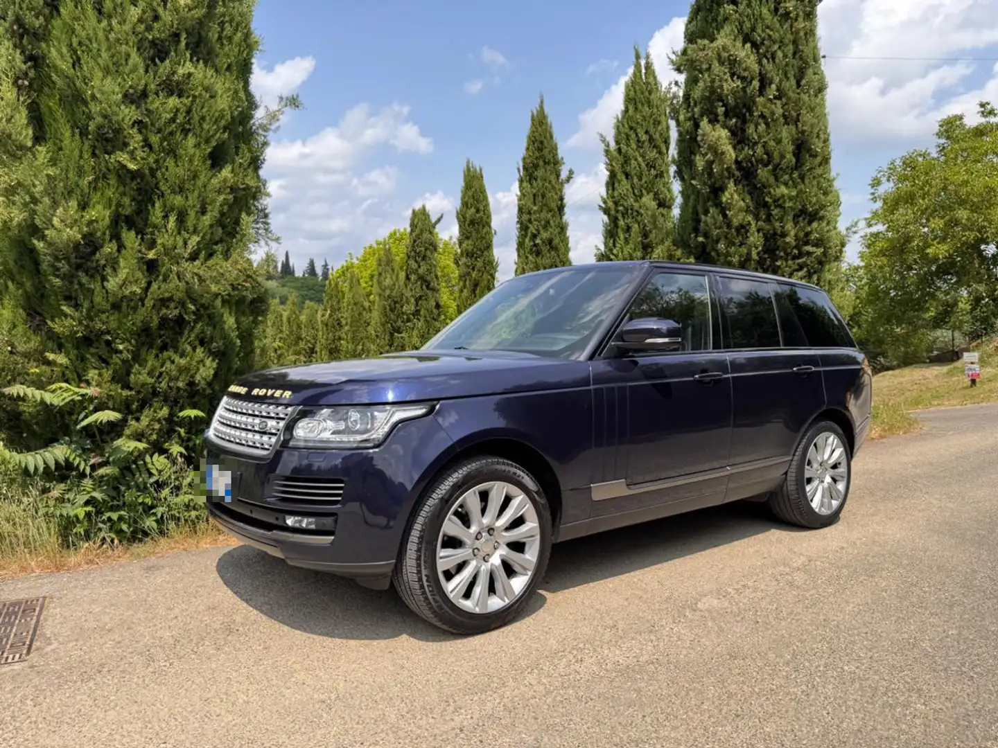 Land Rover Range Rover 3.0 TDV6 TETTO PANORAMA+TV+FULL Bleu - 1