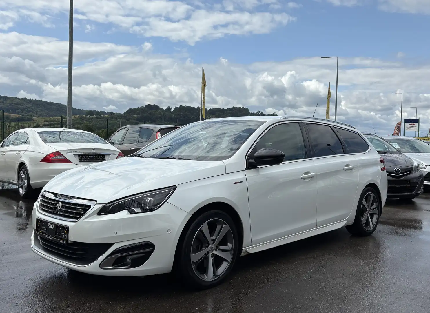 Peugeot 308 SW BlueHDi 150 EAT6 GT Line Blanc - 1
