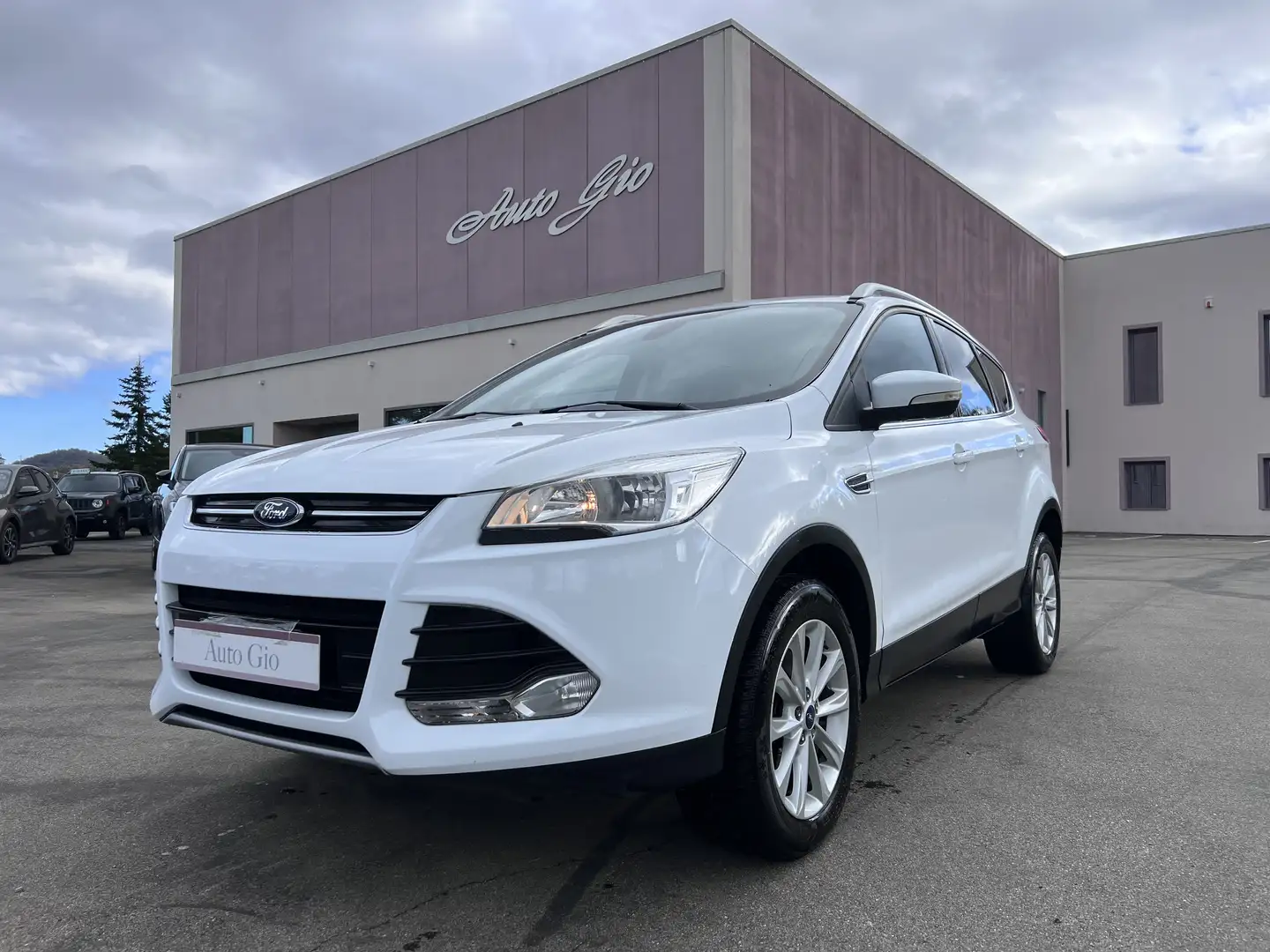 Ford Kuga Kuga II 2013 2.0 tdci Titanium 4wd STUPENDA IN TUT Blanco - 1