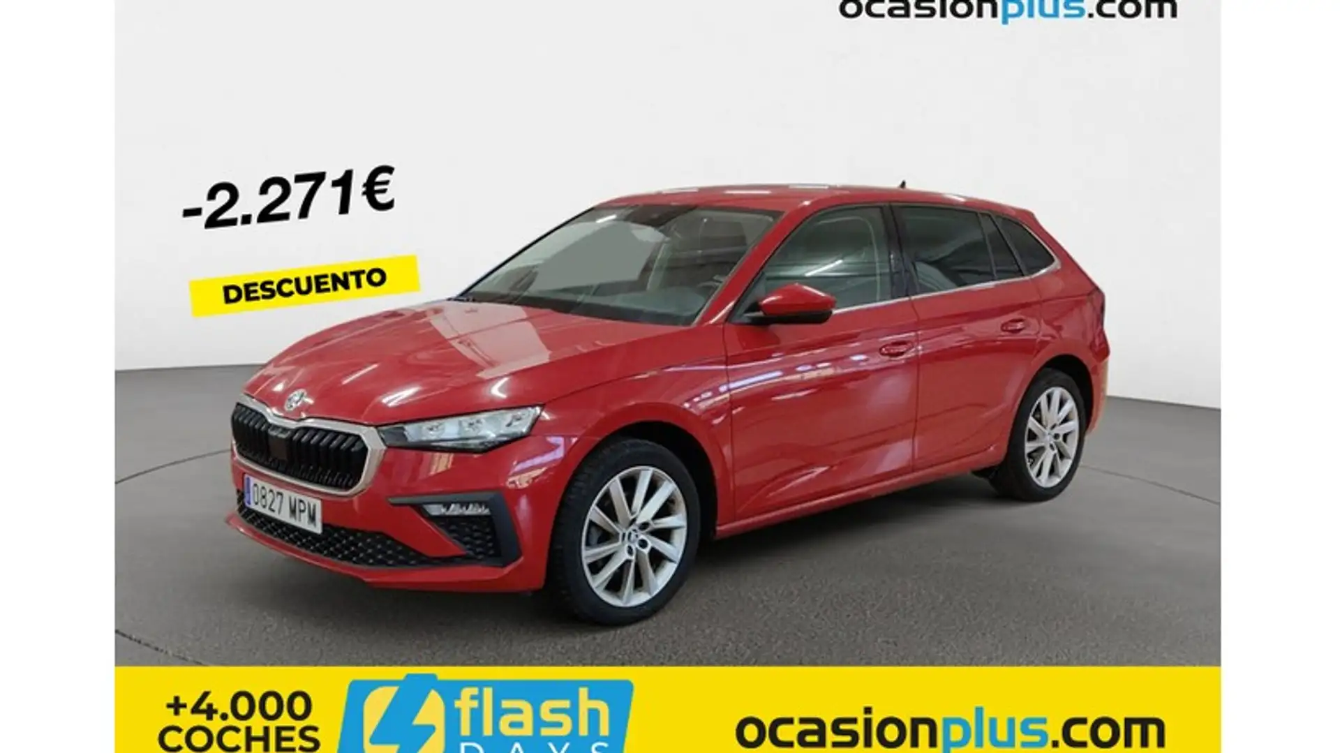 Skoda Scala 1.0 TSI Selection 85kW Rood - 1