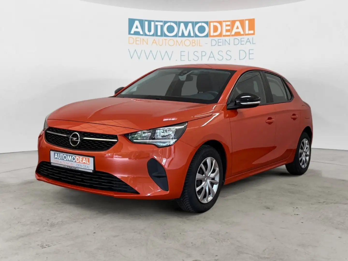 Opel Corsa F Edition ALLWETTER TEMPOMAT BLUETOOTH DAB KLIMA M Orange - 2