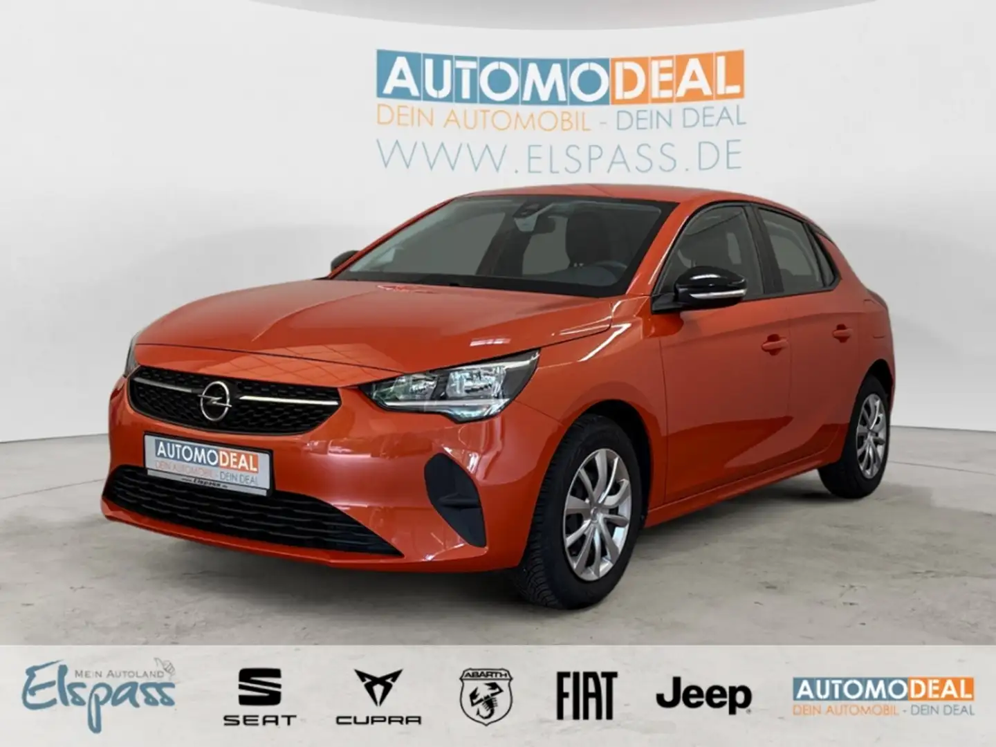 Opel Corsa F Edition ALLWETTER TEMPOMAT BLUETOOTH DAB KLIMA M Orange - 1