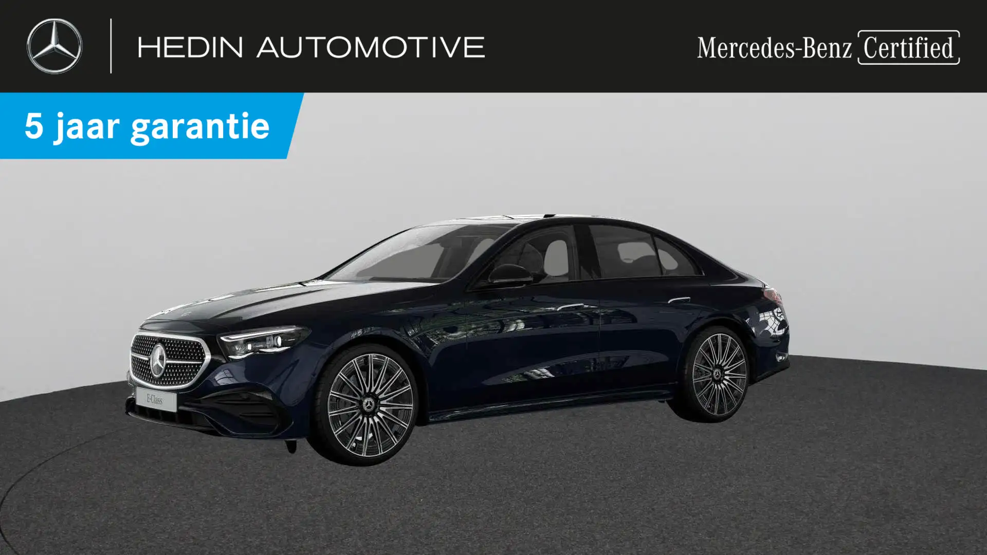 Mercedes-Benz E 220 D Berline AMG Line | Panoramisch Dak | Head-Up Dis Blau - 1