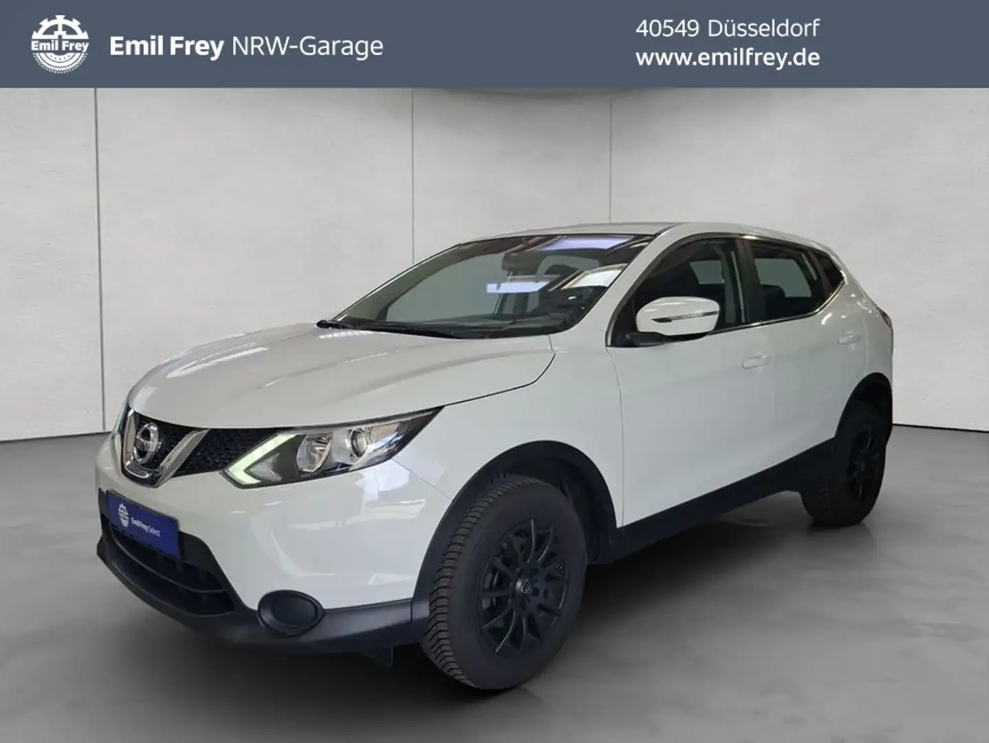 Nissan Qashqai 1.2 DIG-T VISIA KLIMA+RADIO+PDC Blanc - 1