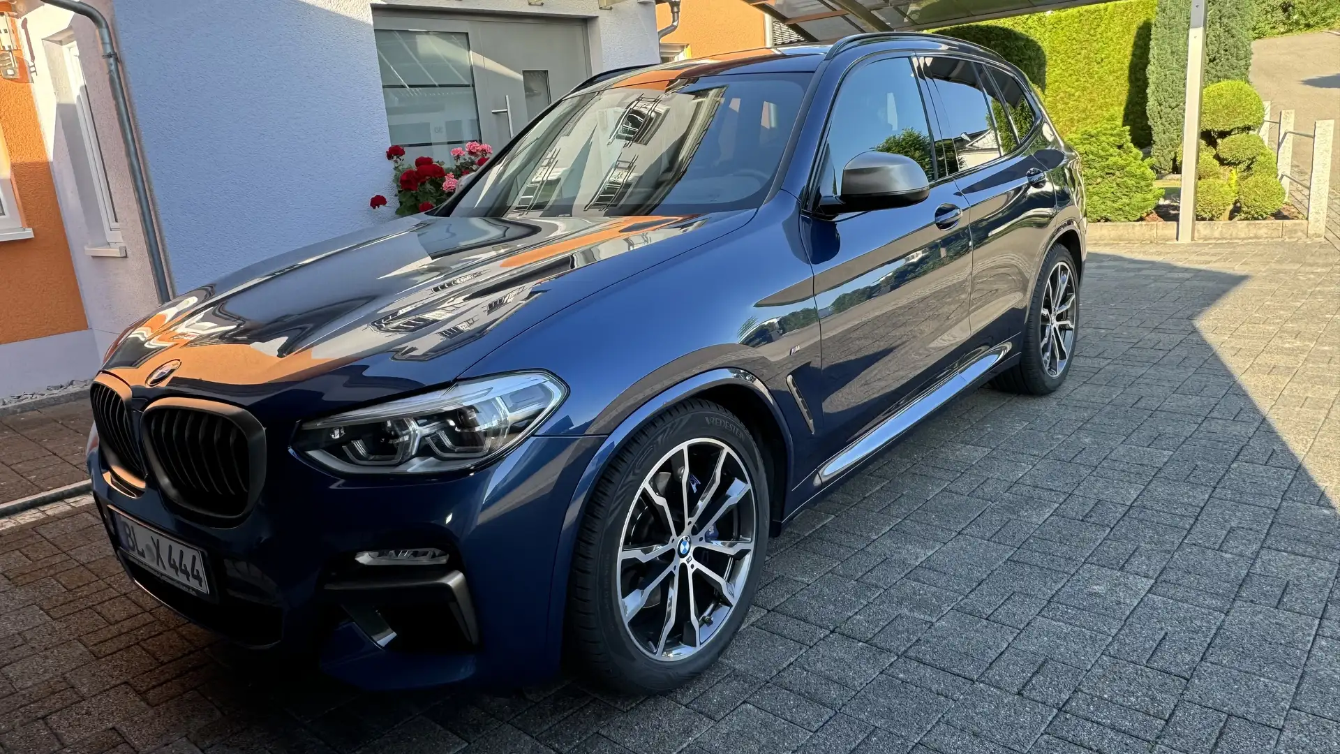 BMW X3 M M40 i LED Scheinwerfer Navi Leder Kameras Blau - 2