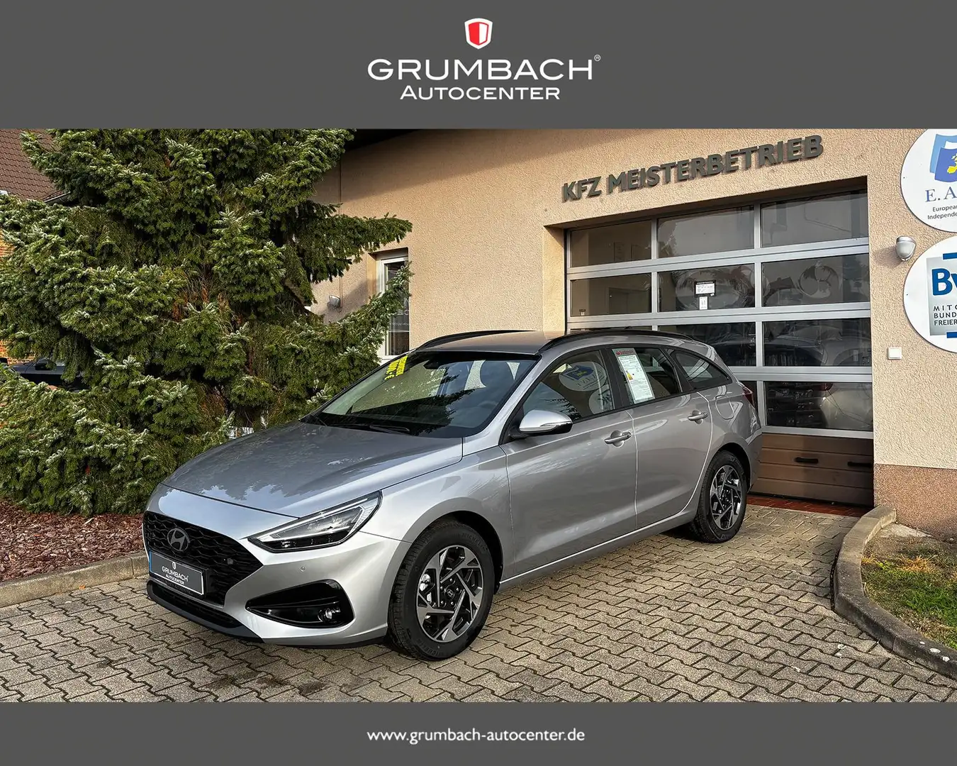 Hyundai i30 Kombi 1,0 T-GDI Advantage Facelift LED Sitzh. L... Argent - 1