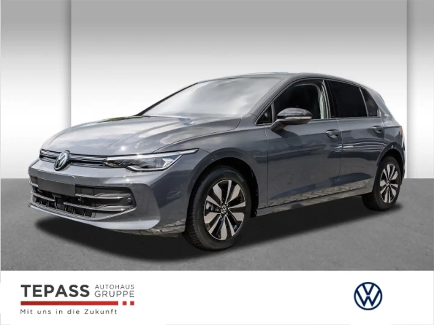 Volkswagen Golf VIII 1,5 eTSI Goal NAVI LED DIGITAL Grijs - 1