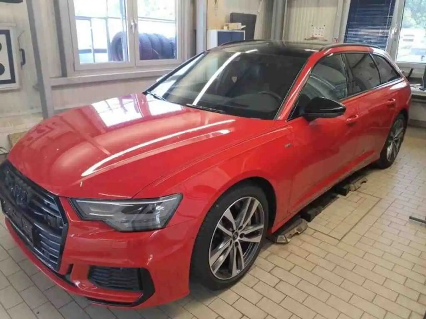 Audi A6 55 TFSI QU 2xS-LINE 5JG+AHK+PANO+B&O+VC Rouge - 2