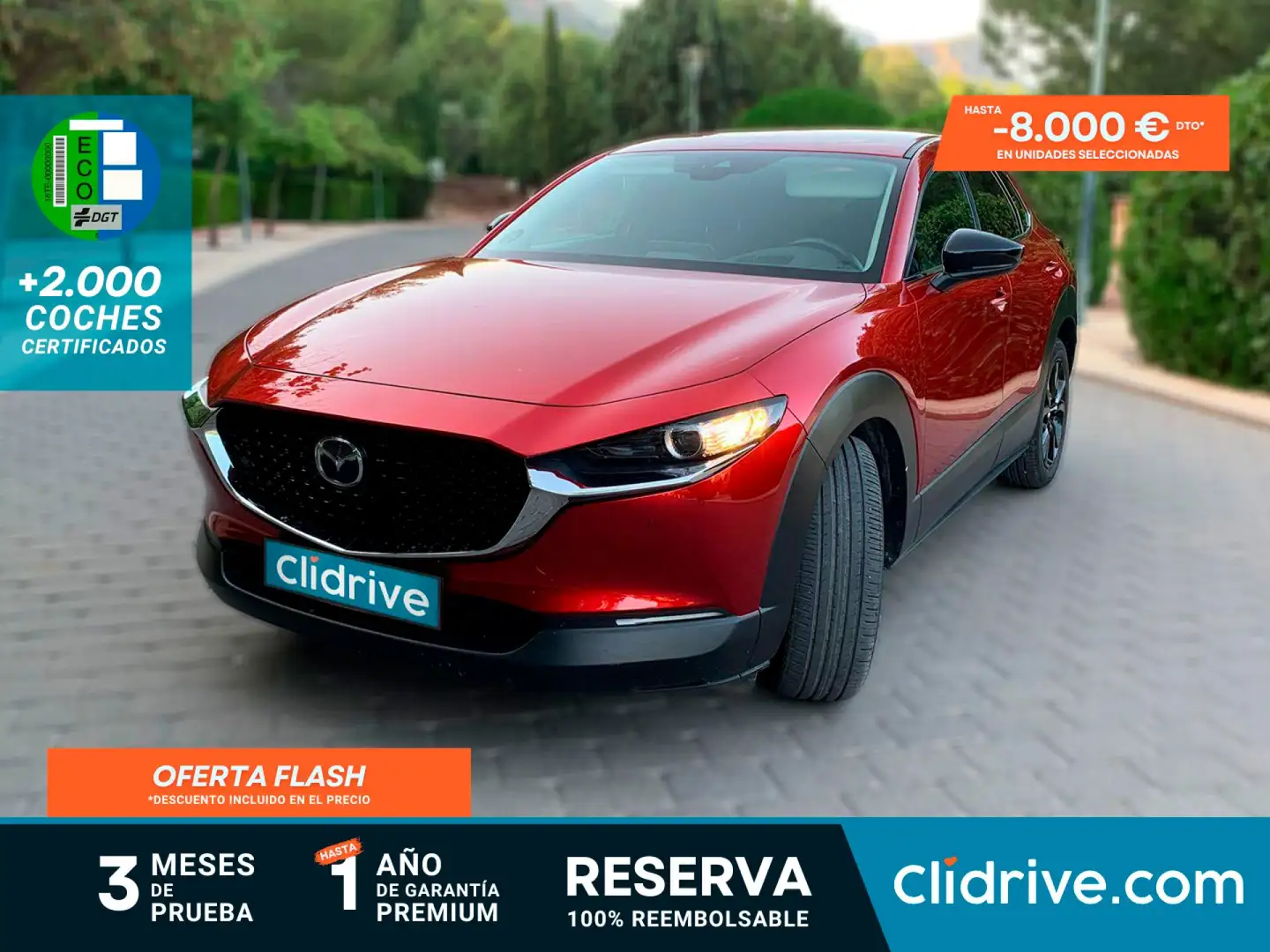 Mazda CX-30 2.0 e-Skyactiv-X Homura FWD 137kW Burdeos - 1