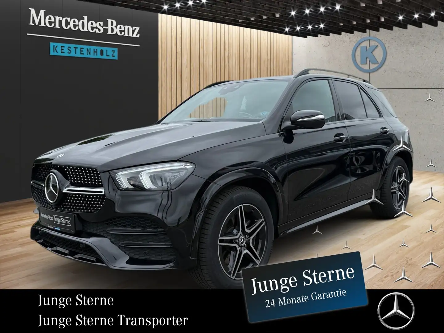Mercedes-Benz GLE 300 GLE 300 d 4MATIC *AMG*NIGHT*AHK*PANO*360°KAMERA* Negro - 1
