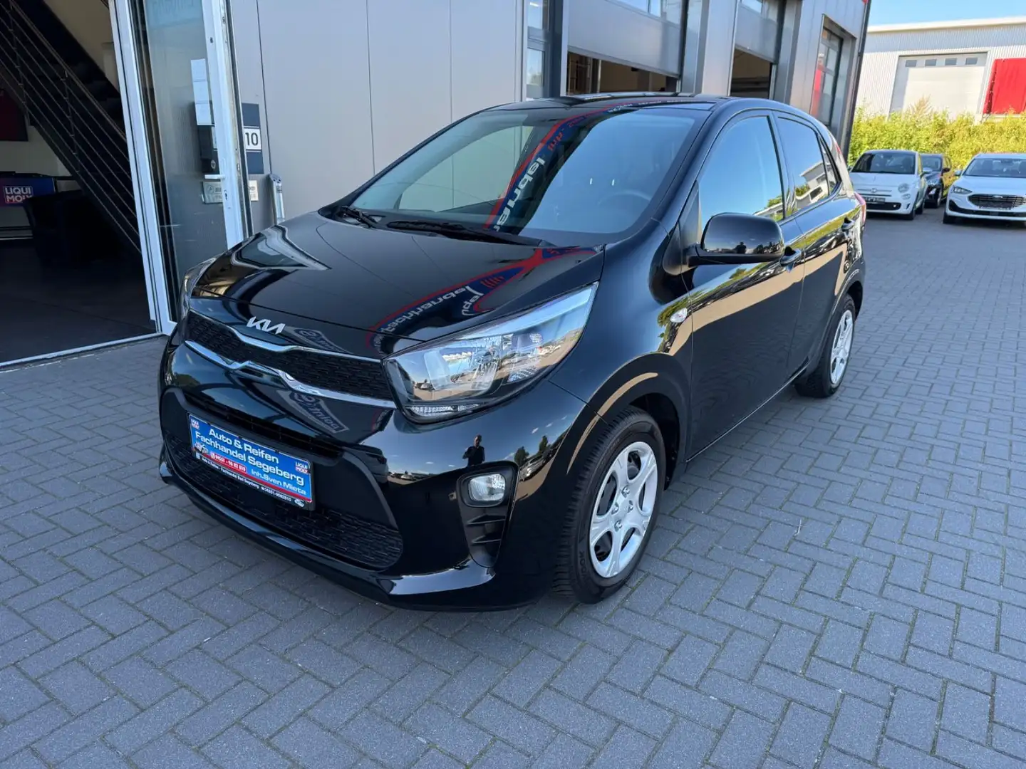 Kia Picanto 1.0 Vision AUTOMATIK*NAVI*KAMERA*SITZHZG Schwarz - 1