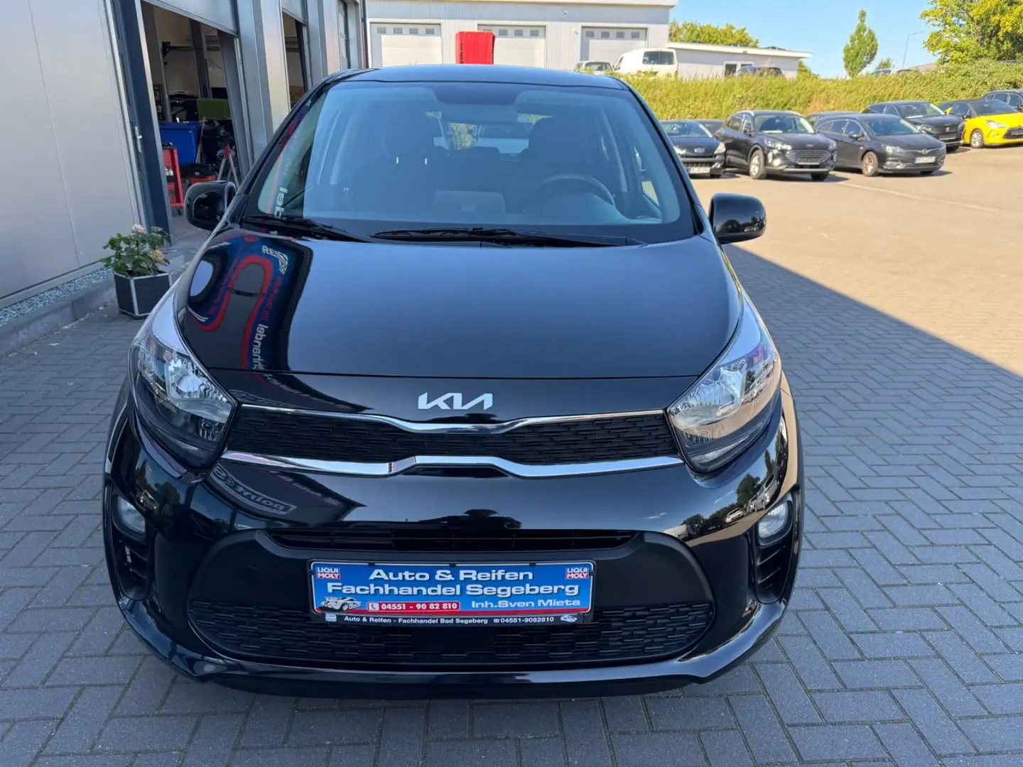 Kia Picanto 1.0 Vision AUTOMATIK*NAVI*KAMERA*SITZHZG Schwarz - 2
