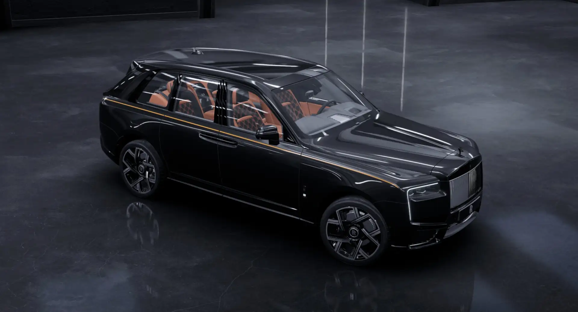 Rolls-Royce Cullinan Black Badge | 4 Seats | 2026 | GUCCI | Mandarin Schwarz - 1