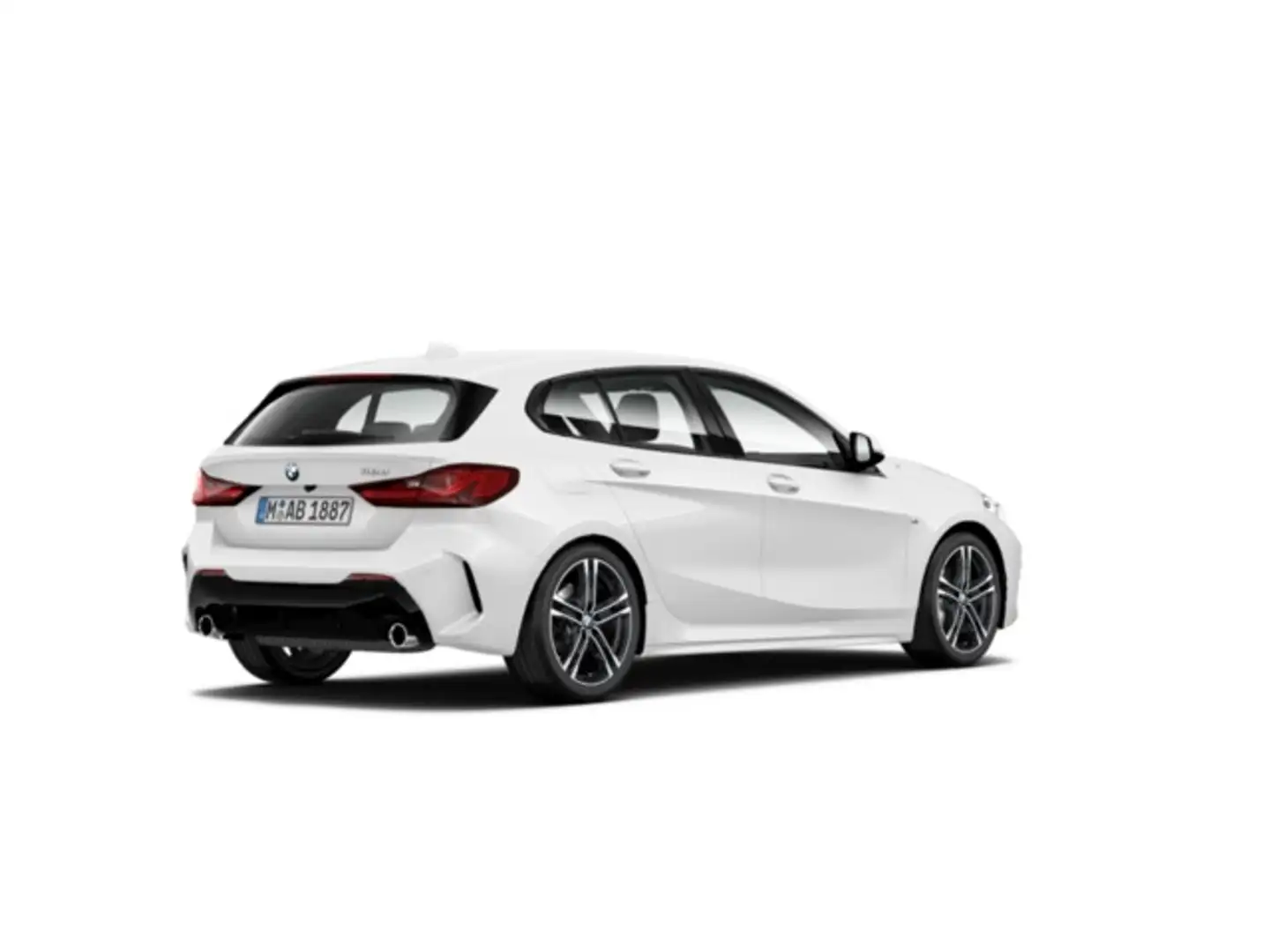 BMW 118 118dA Business Weiß - 2