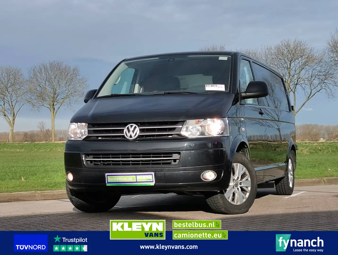 Volkswagen Transporter 2.0 TDI 102  edition l2h1 Zwart - 1