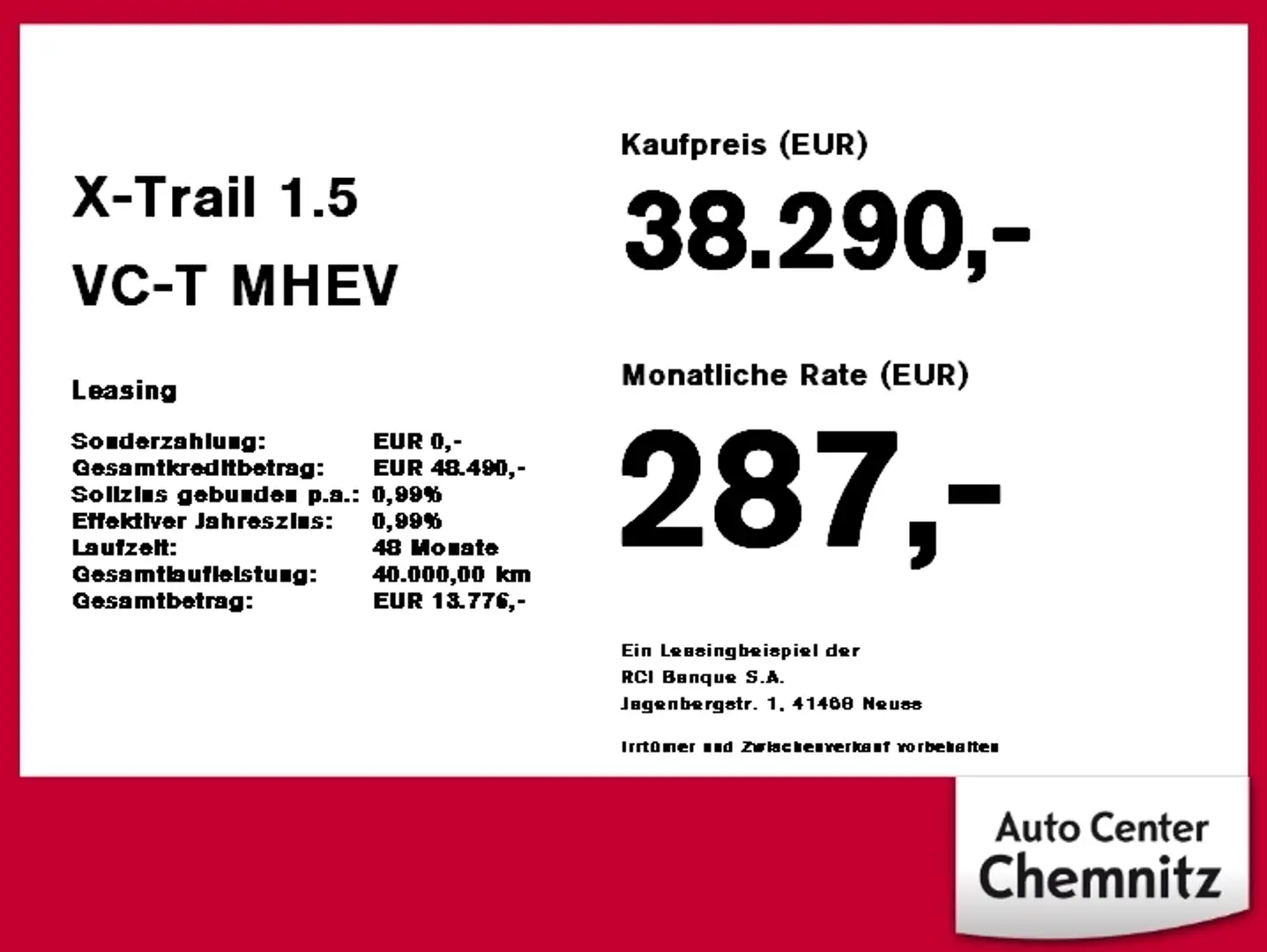 Nissan X-Trail 1.5 VC-T MHEV Tekna Matrix+ACC+LED+Navi Grijs - 2