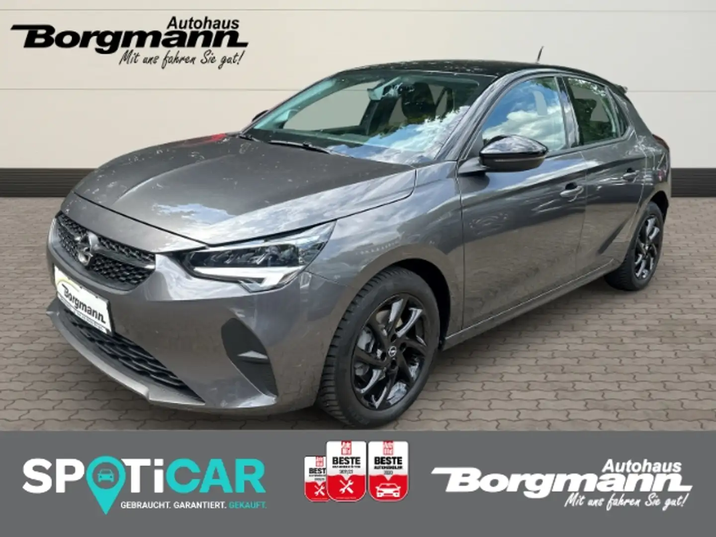 Opel Corsa F Edition 1.2 Turbo LED - Carplay - Automatik Grijs - 1