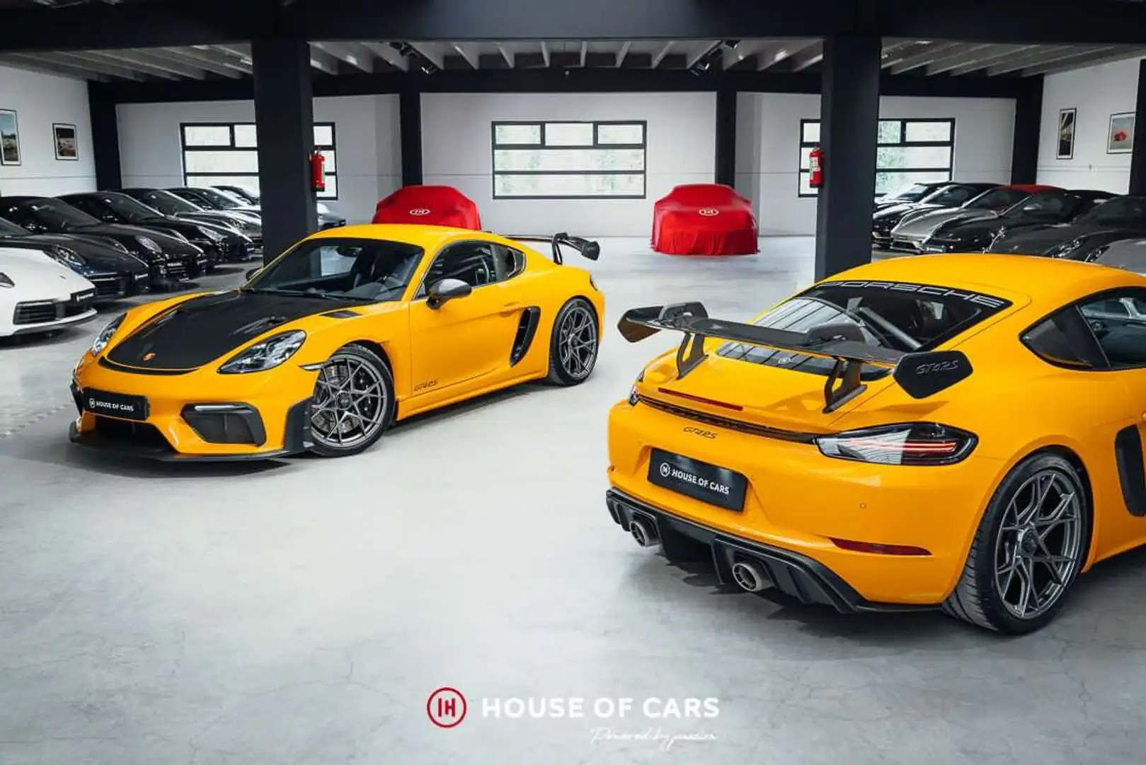 Porsche 718 Cayman GT4 RS Weissach - PTS - Belgian - VAT Žlutá - 1