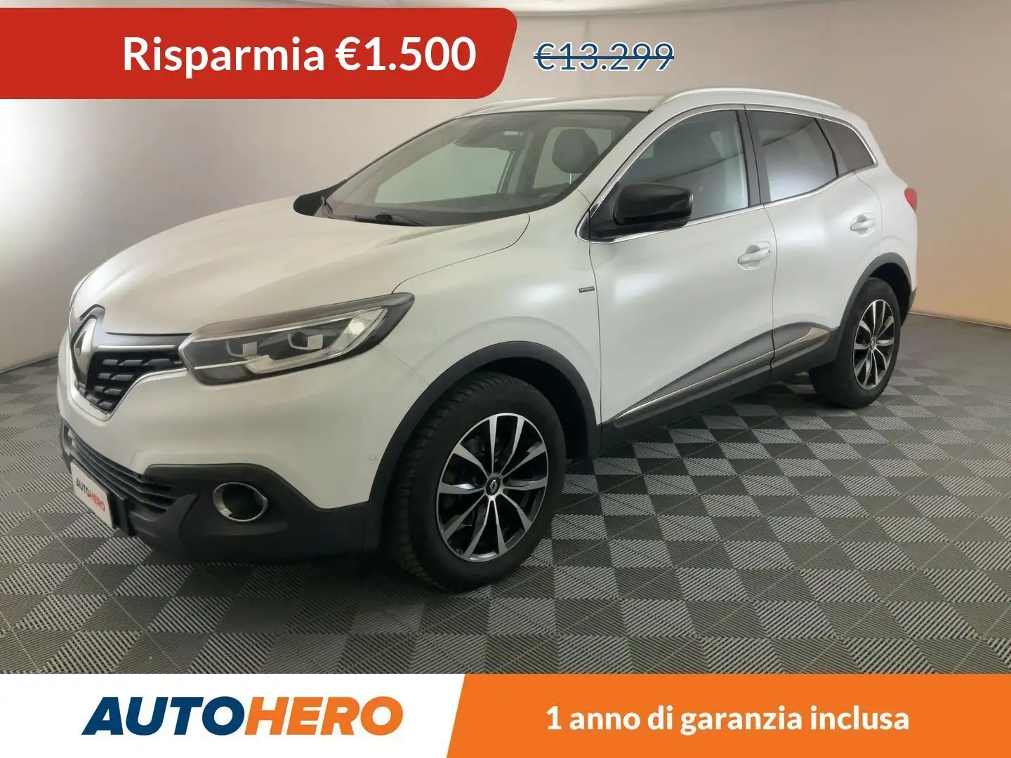Renault Kadjar 1.5 dCi Energy Hypnotic2 110CV EDC Bianco - 1