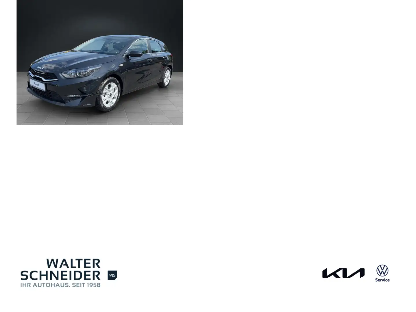 Kia Ceed / cee'd CEED 1.0T 100PS VISION NAVI Schwarz - 1