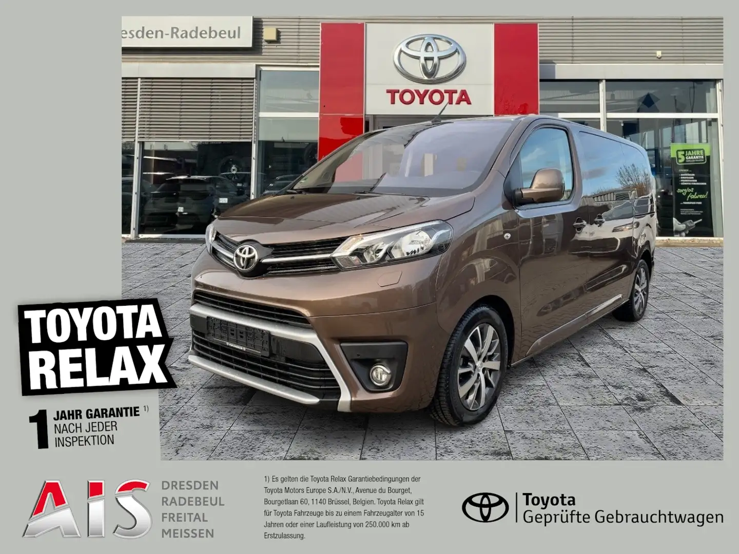 Toyota Proace Verso 2.0 D-4D L1 Shuttle 8Sitz*KAM*DAB Maro - 1