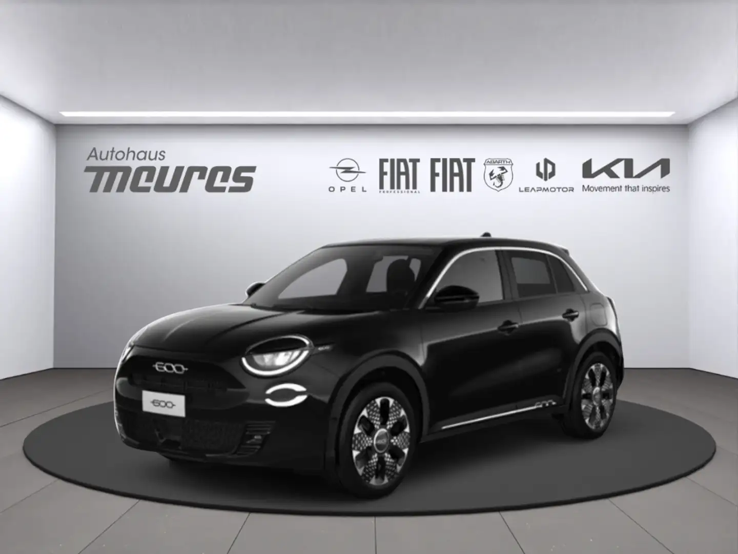 Fiat 600 La Prima, 1.2 T3 Hybrid 145 PS, DCT, Vollausstattu Schwarz - 1