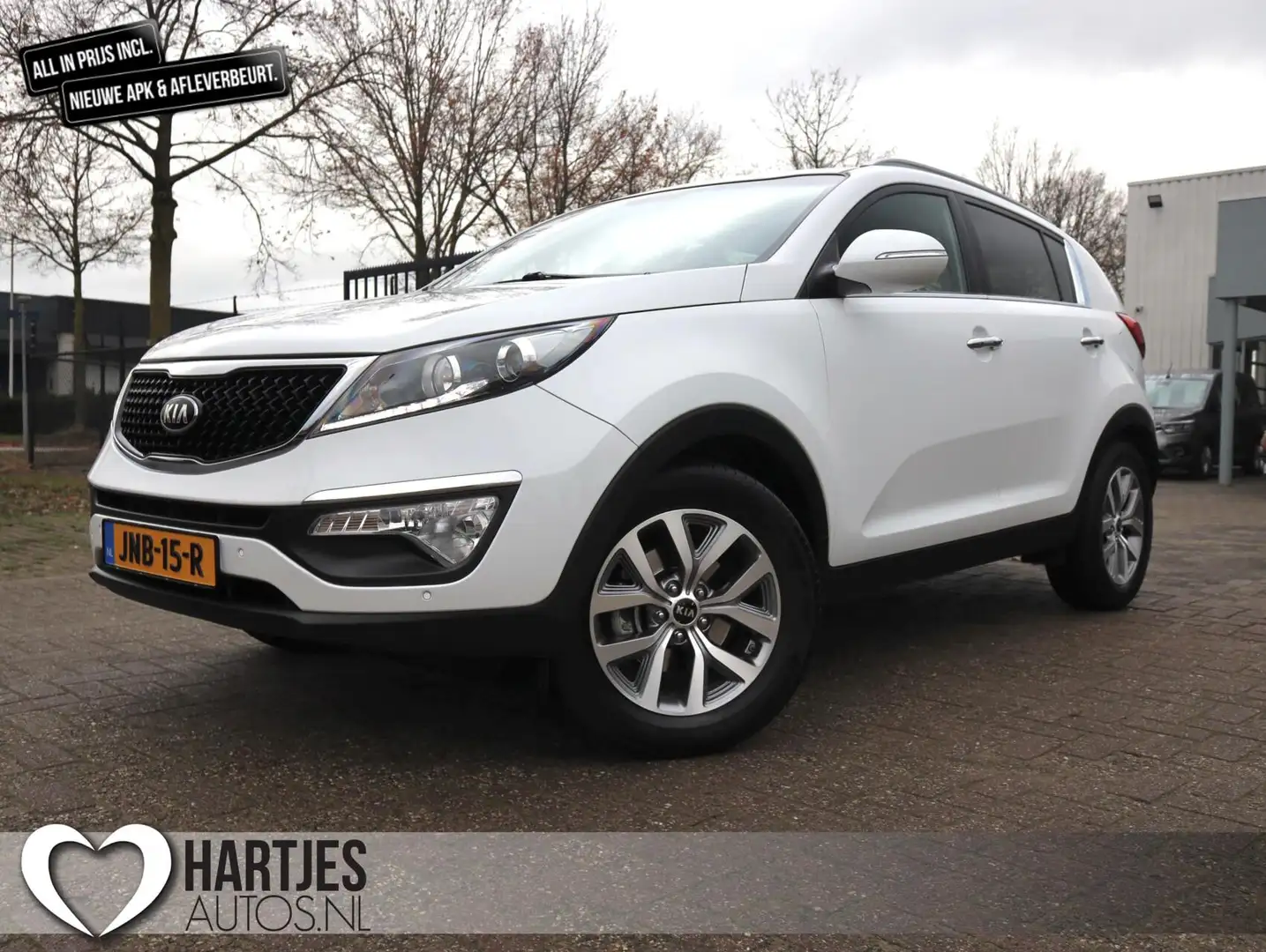 Kia Sportage 1.6 GDI BusinessPlus (Vol-Opties!) 1e eigenaar Wit - 1