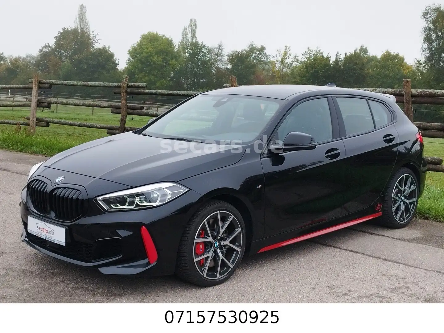 BMW 128 ti SAG AdLED FLA LCPr DrivA Komfor ParkA HiFi Schwarz - 1