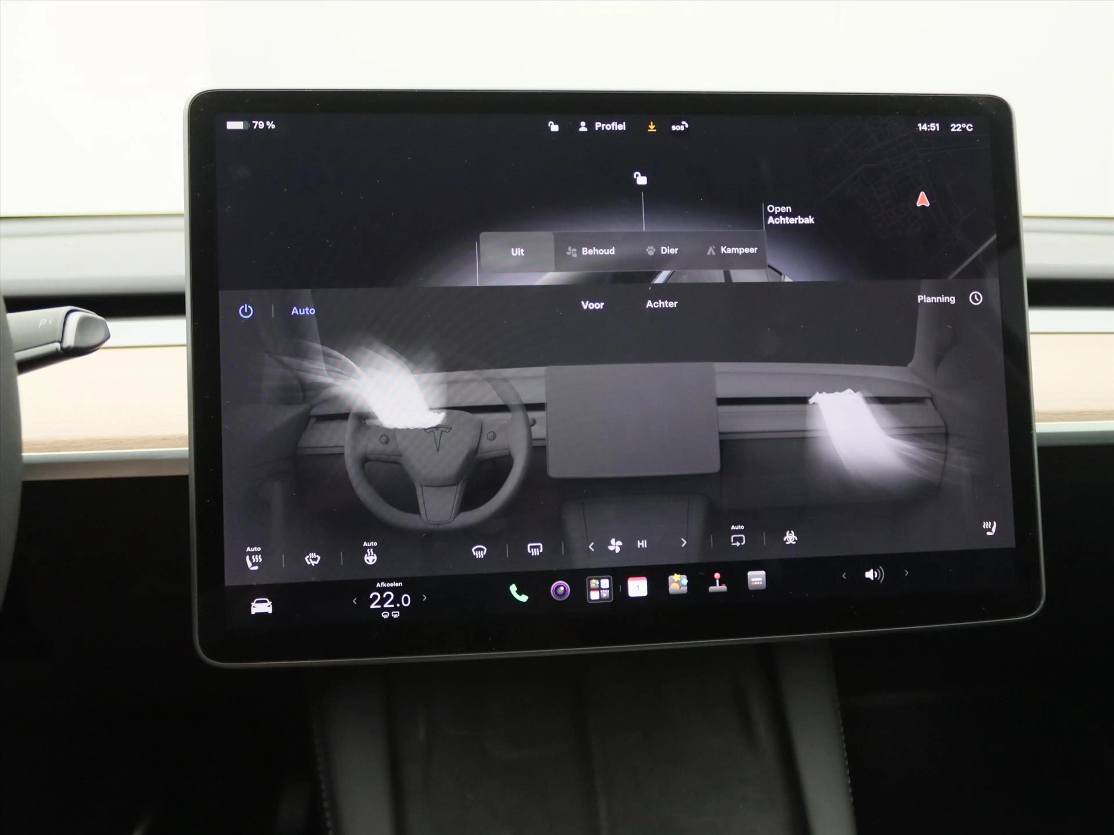 Tesla Model Y Long Range AWD 75kWh 351pk 93.7% SoH [ AMD RYZEN+A — photo 30