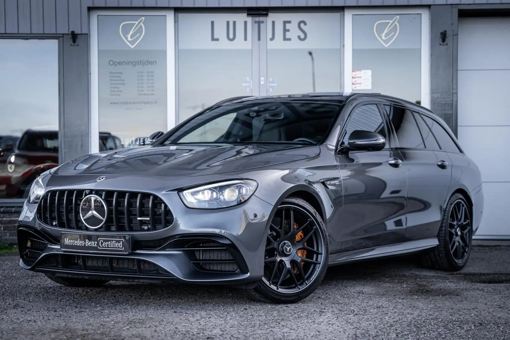 Mercedes-Benz E 63 AMG Estate S 612pk 4MATIC I Full-option I Factory-warr Gris - 1