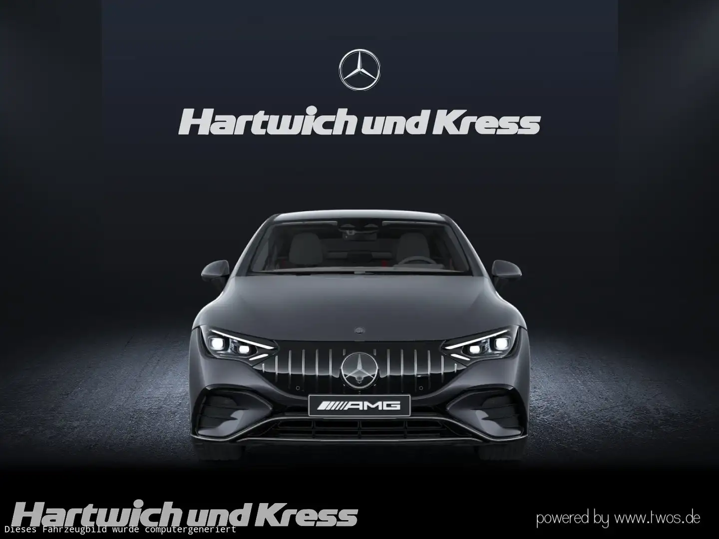 Mercedes-Benz EQE 53 EQE 53 AMG 4Matic+Premium Paket+HeadUp+AHK+360°-Kamera+DigitalLight+Burmester Grau - 2