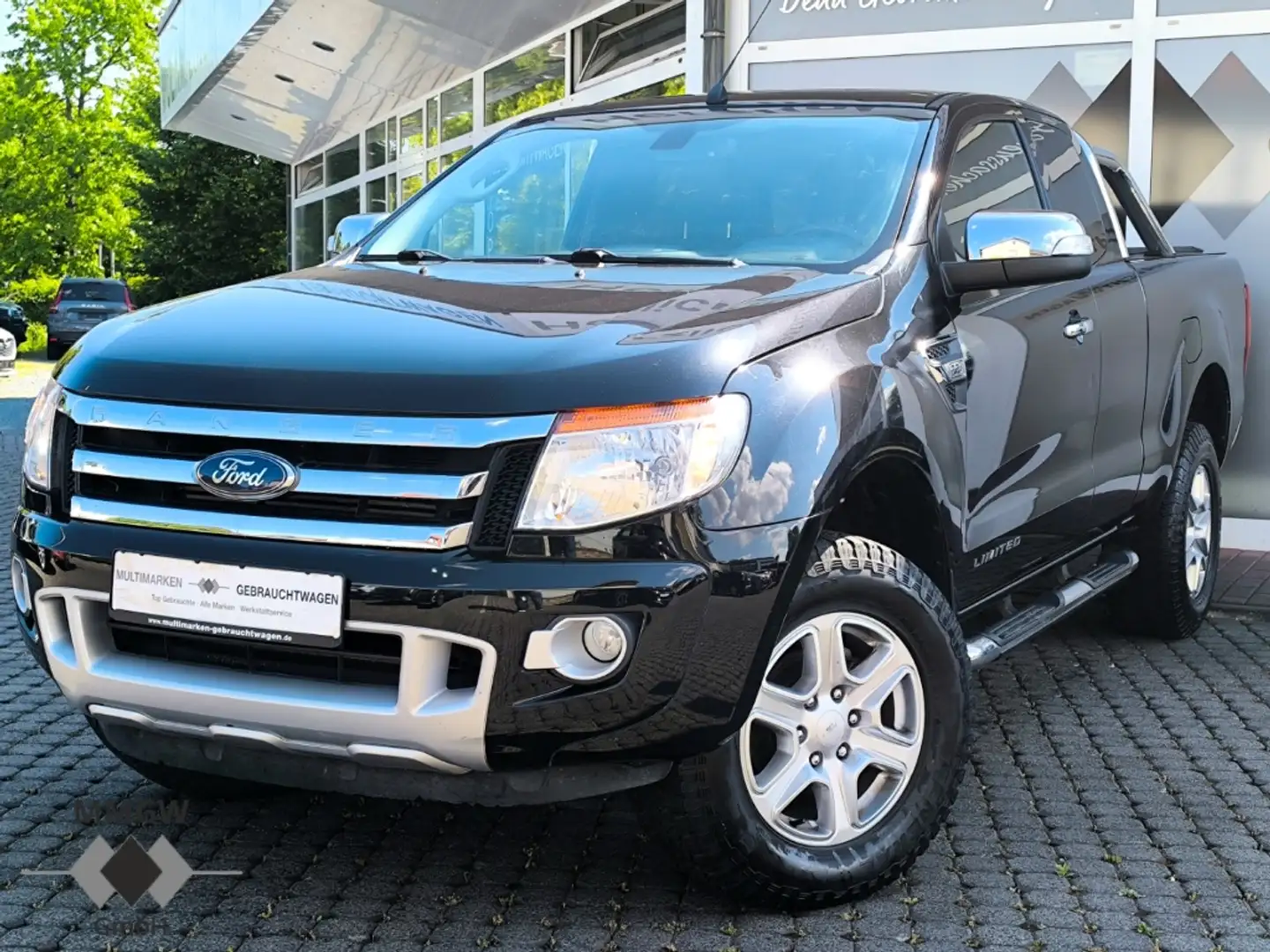 Ford Ranger Limited Extrakabine 4x4 2.2 TDCi Navi Leder Mehrzo Czarny - 2