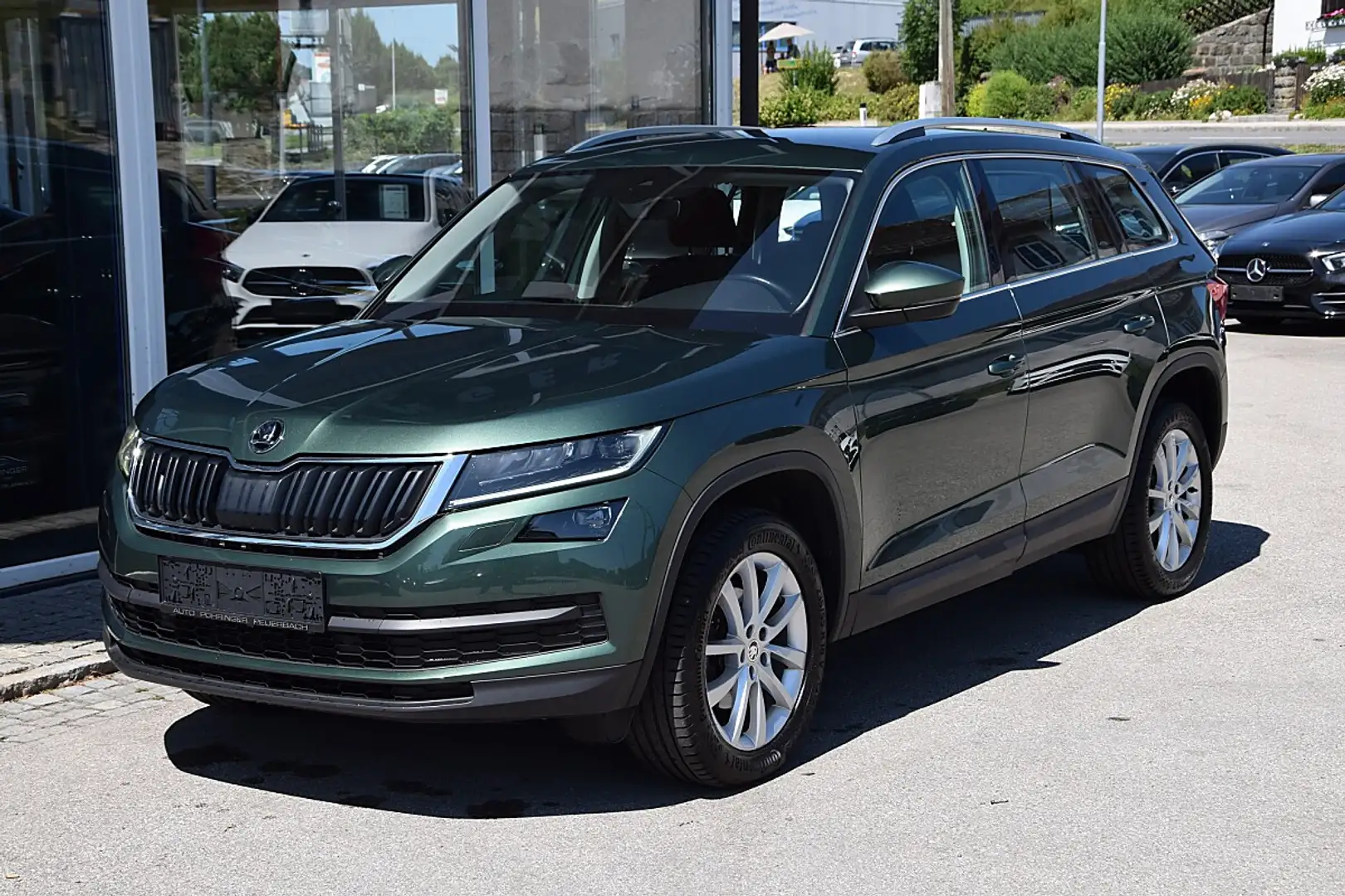 Skoda Kodiaq 2.0 TDI Style 4x4 *Chrom-Paket* Grün - 2