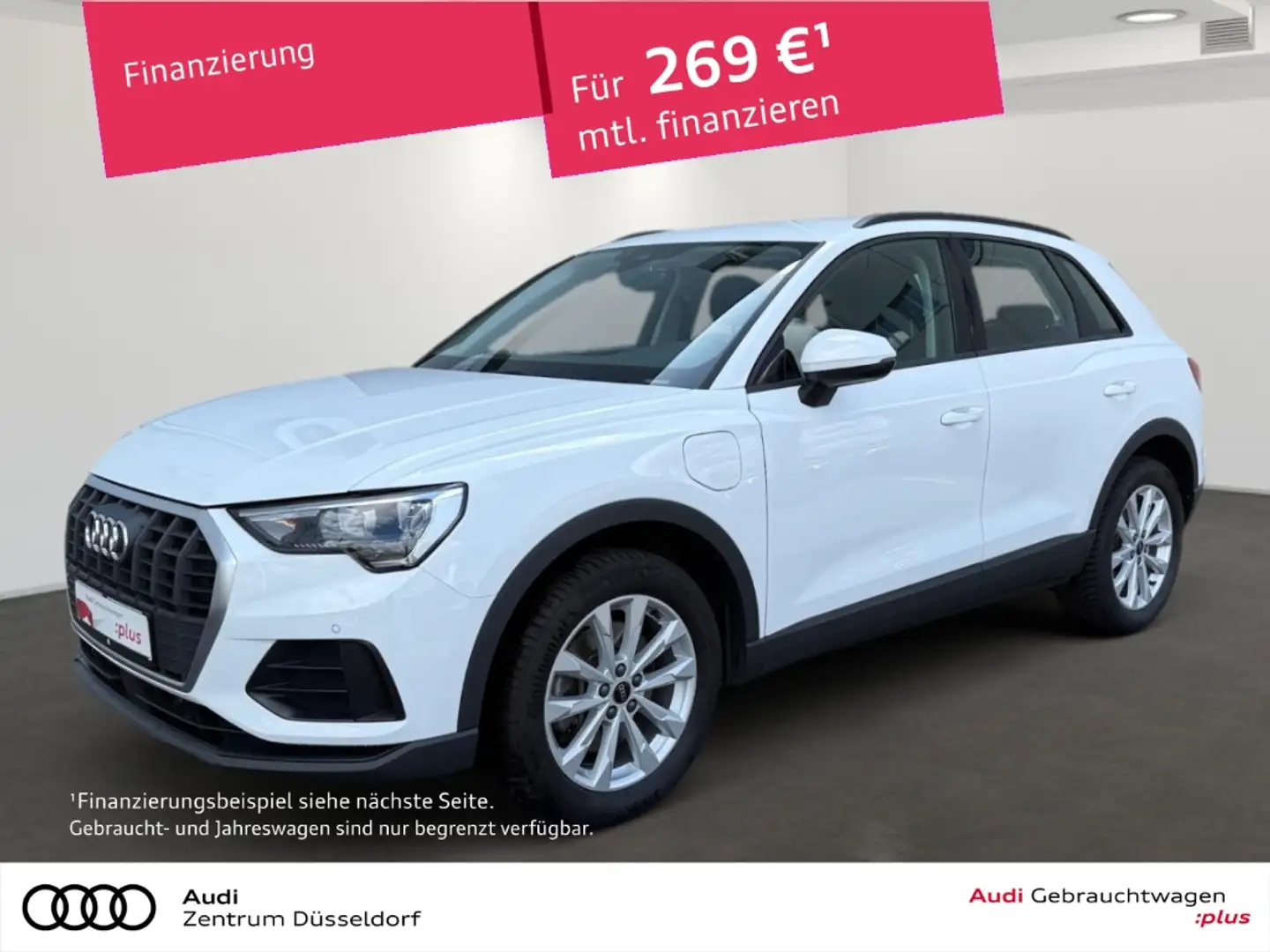 Audi Q3 45 TFSI e S tronic RFK LED SHZ 18ZOLL Weiß - 1