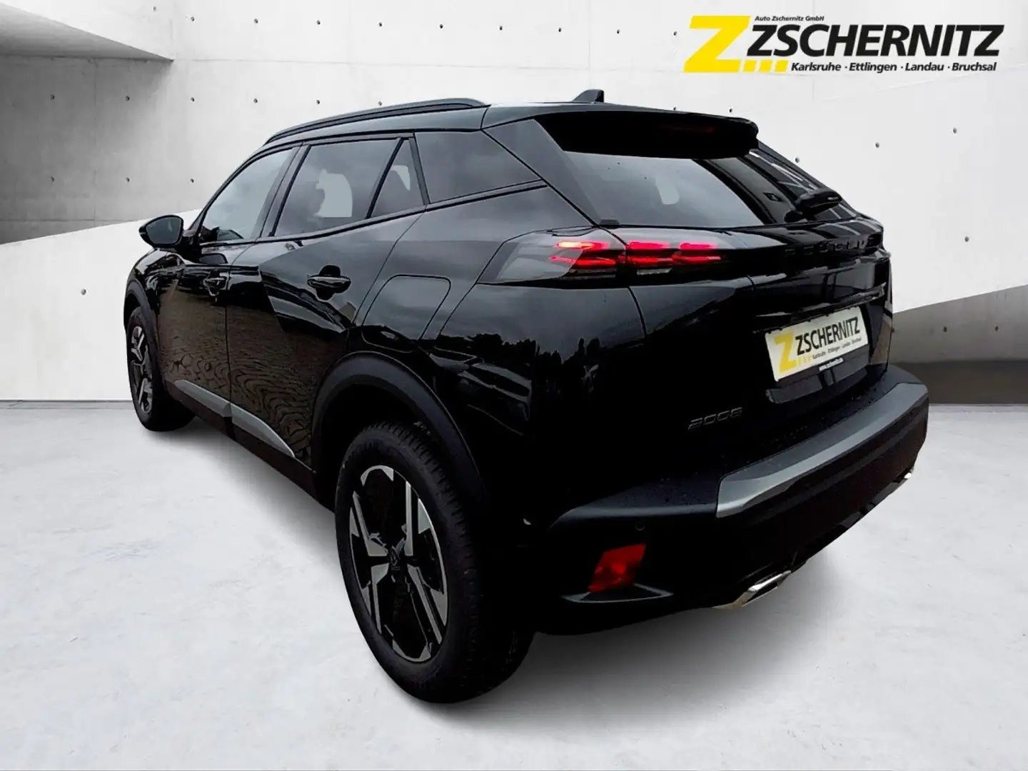 Peugeot 2008 1.2 145 GT ACC+LED+Navi+Fernlichtass.+Kam. Schwarz - 2