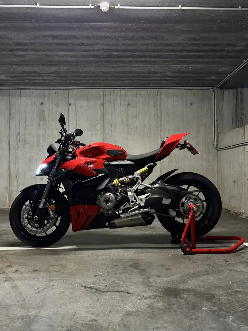 Ducati Streetfighter Streetfighter V2 - Akrapovic - Garantie tot 2028 Roşu - 2