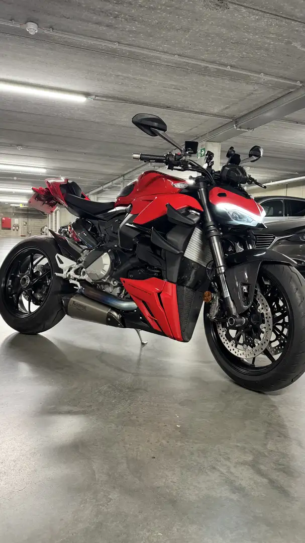 Ducati Streetfighter Streetfighter V2 - Akrapovic - Garantie tot 2028 Roşu - 1