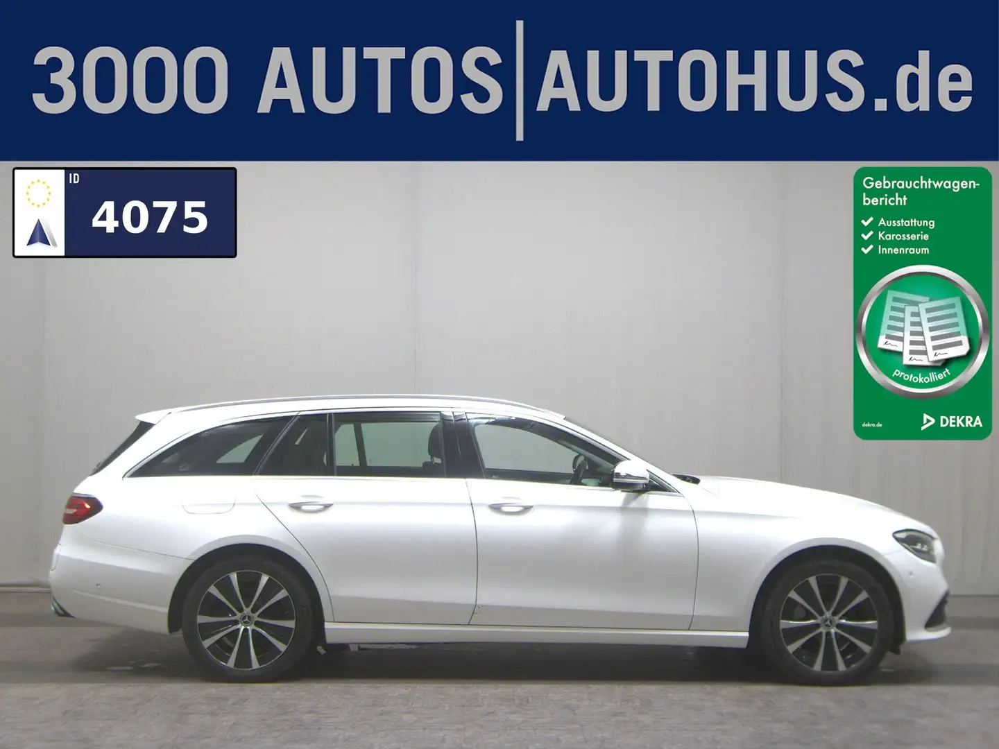 Mercedes-Benz E 300 T e Avantgarde Navi Widescreen LED AHK RFK Weiß - 1